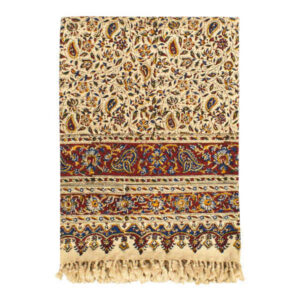 Iranian Tablecloth: Isfahan’s Traditional Kalamkari Block Print