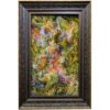 Hand-Knotted Persian Wall Hanging Rug from Tabriz Depicting Miniature