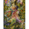Hand-Knotted Persian Wall Hanging Rug from Tabriz Depicting Miniature