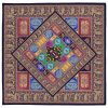 Travel Prayer Mat for Muslim Pocket Sized & Portable Paisley Pattern