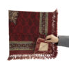 Persian Tablecloth: Isfahan's Traditional Kalamkari Block Print Red