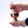 Persian Copper Kerosene Oil Lamp Model Shah Abbas (2x)