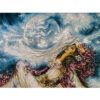 Hand-Knotted Persian Pictorial Rug - Tabriz Classic Miniature Composition