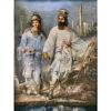Hand-Knotted Persian Pictorial Rug - Tabriz Cyrus & Mandana Heritage Design
