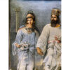 Hand-Knotted Persian Pictorial Rug - Tabriz Cyrus & Mandana Heritage Design