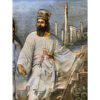 Hand-Knotted Persian Pictorial Rug - Tabriz Cyrus & Mandana Heritage Design