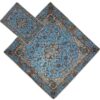 Persian Termeh Prayer Mat Luxury Islamic Sajada Blue