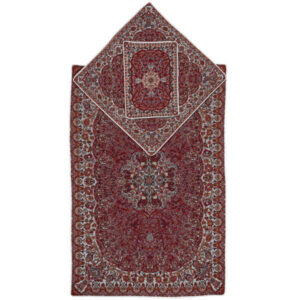 Persian Termeh Prayer Mat Luxury Islamic Sajada Red