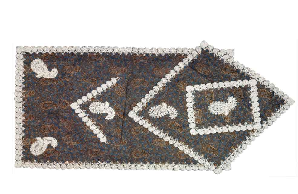 Persian Termeh Prayer Mat Luxury Islamic Sajada Paisley