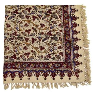 Persian Tablecloth: Isfahan’s Traditional Kalamkari Block Print Autumn