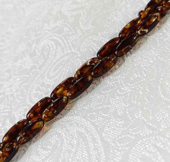 Islamic Amber Celine Rosary Crafted with 33 Prayer Beads Tasbih