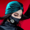 Handcrafted Embroidered Face Mask for Women