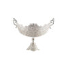 Persian Filigree Silver Fruit Bowl Model Kashkul