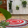 Handwoven Boho Macrame Floor Rug – Teriko Pattern