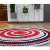 Handwoven Boho Macrame Floor Rug – Teriko Pattern