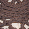 Handwoven Boho Macrame Floor Rug – Brown Color