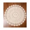 Handwoven Boho Macrame Floor Rug – Shining Sun Design