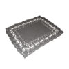 Handwoven Boho Macrame Floor Rug – Gray Color