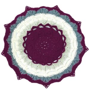 Handwoven Boho Macrame Floor Rug – Classic Design
