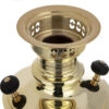 Persian Brass Samovar Decorative Charcoal Tea Maker 4-Liter
