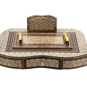 Traditional Desk Holder – Khatamkari Pattern Rasta
