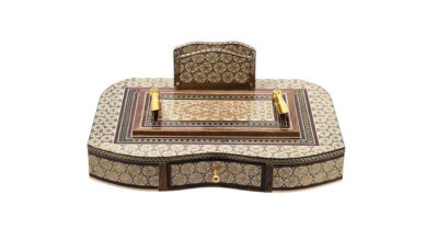 Traditional Desk Holder – Khatamkari Pattern Rasta