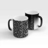 Persian Ceramic Coffee Mug - Heat Sensitive Calligraphy