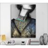 Persian Wooden Poster Print - Dokhtar Wall Art