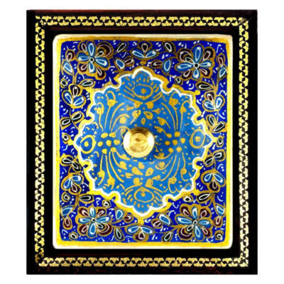 Handcrafted Wooden Jewelry Box with Persian Khatam Design - Queen