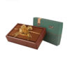 Persian Leather Long Wallet with Faravahar Design