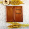 Persian Leather Long Wallet with God Design