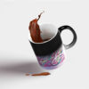 Persian Ceramic Coffee Mug - Heat Sensitive Poem Calligraphy