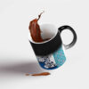 Persian Ceramic Coffee Mug - Heat Sensitive Rumi Poem