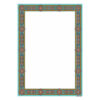 Sea Green Colored Tazhib A4 Paper - Slimi (10x)