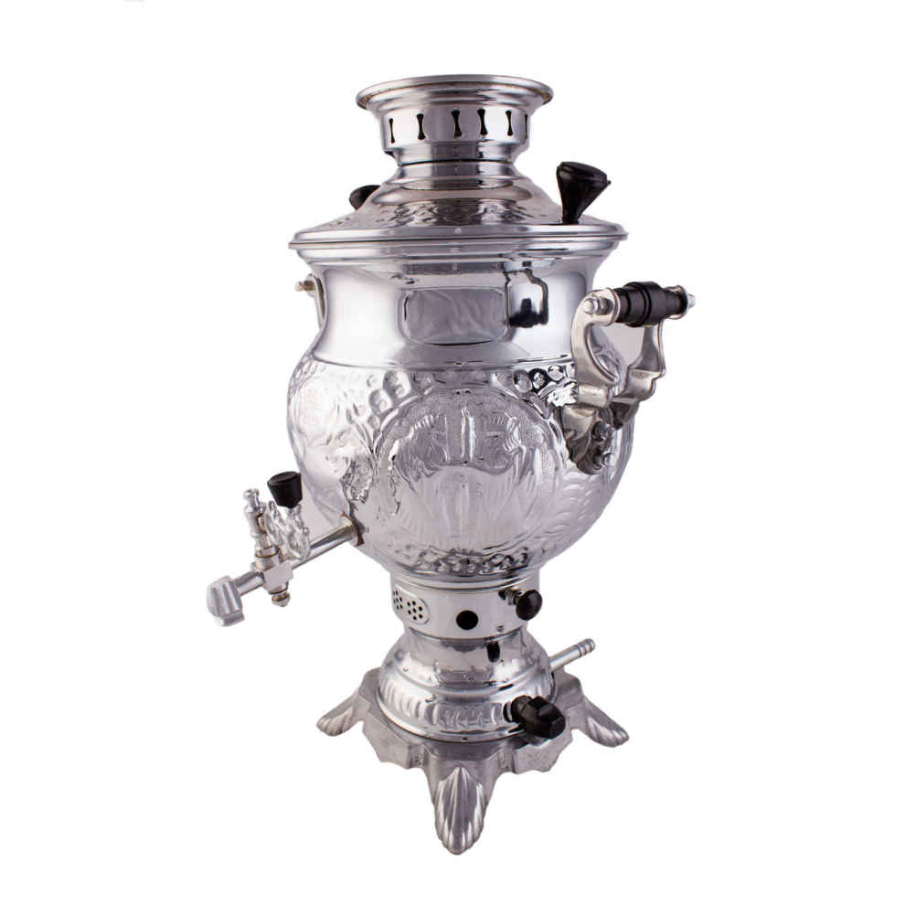 Persian Gas Samovar Tea Maker Traditional Design 6-Liter