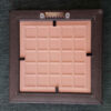 Decorative Persian Framed Ceramic Tile - Turquoise