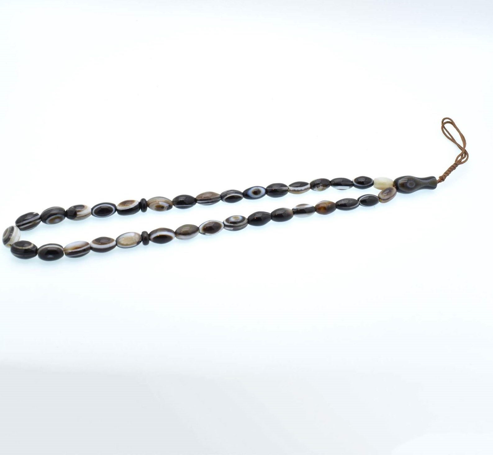 Islamic Sulemani Hakik Rosary Crafted with 33 Prayer Beads Tasbih II