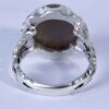Persian Sulemani Hakik Silver Ring for Men Eye