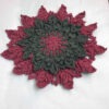 Round Crochet Hand Knitted Tablecloth