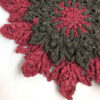 Round Crochet Hand Knitted Tablecloth
