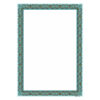Turquoise Colored Persian Tazhib A4 Paper (100x)