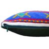 Persian Kilim Cushion Cover - Handwoven Green & Pink