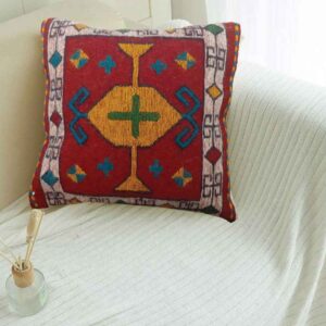 Persian Kilim Cushion Cover – Handwoven Sonati Design