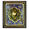 Handcrafted Wooden Jewelry Box with Persian Khatam Design - Sky