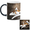 Persian Ceramic Coffee Mug - Heat Sensitive Hich Calligraphy