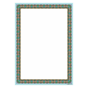 Tazhib A4 Paper Model Tile (20x)