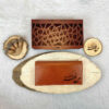 Persian Leather Long Wallet with Faraz Design