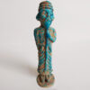 Historical Persian King Blue Pottery Figurine