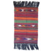 Authentic Persian Jajim Flat-Woven Striped Rug Aanusha