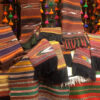 Authentic Persian Jajim Rug - Bahar Wool Striped Flat-Woven